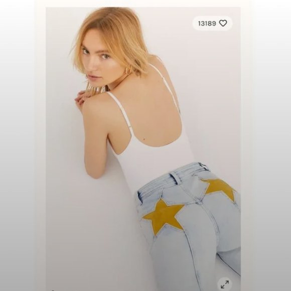 FREE PEOPLE Basique Bodysuit (S) |*BODYCON FIT w BUTTONS to USE BATHROOM; LINED* - Picture 3 of 7